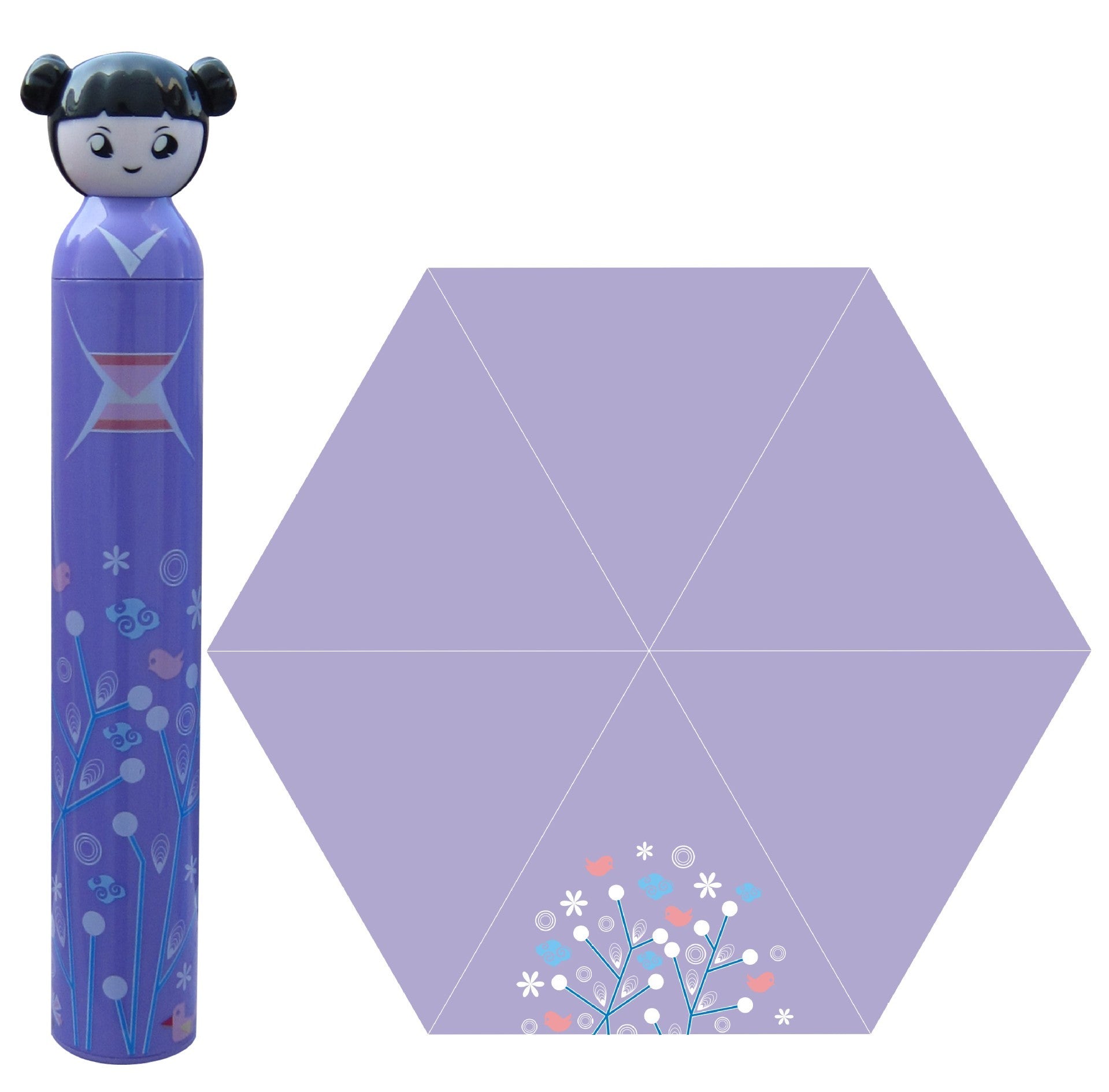 Fashion Doll UV Umbrella - Bellarte Enchanté Fashion Doll UV Umbrella